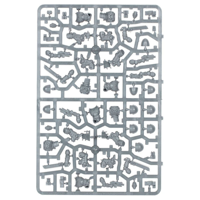 Warhammer 40,000 Space Marines: Jump Pack Intercessors Miniatures Set