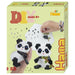 Hama Midi Beads DIY 3D Panda Gift Box