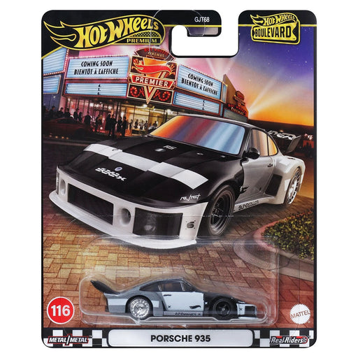 Hot Wheels Premier Boulevard Porsche 935 Car