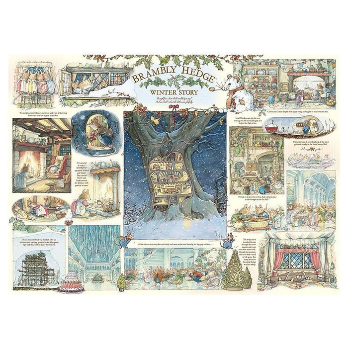 Brambly Hedge 'Winter Story' 1000 Piece Jigsaw Puzzle