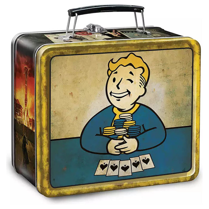 Fallout: New Vegas Vault Boy Lunchbox & Flask Set