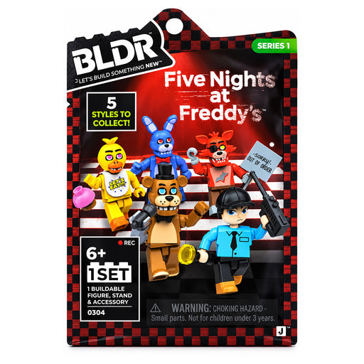 BLDR Five Nights At Freddy's S1 Buildable Figure Set (styles vary)