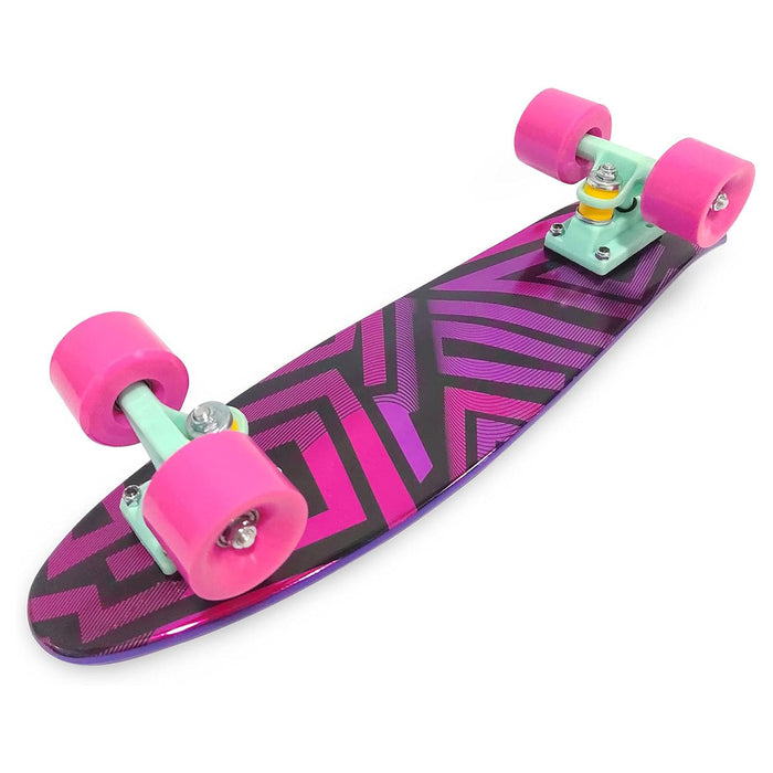 Ozbozz Mirror Graphics Plastic Skateboard (styles vary)