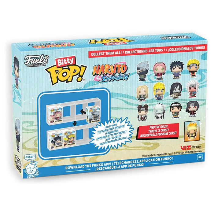 Funko Bitty Pop! Naruto Shippuden Mini Figures Series 2 (4 Pack)