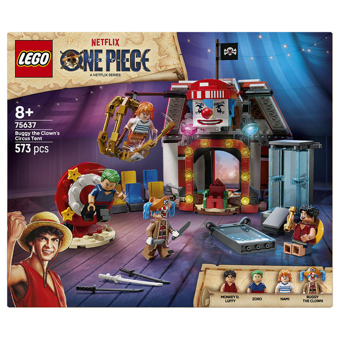 LEGO One Piece: Buggy the Clown's Circus Tent Building Set