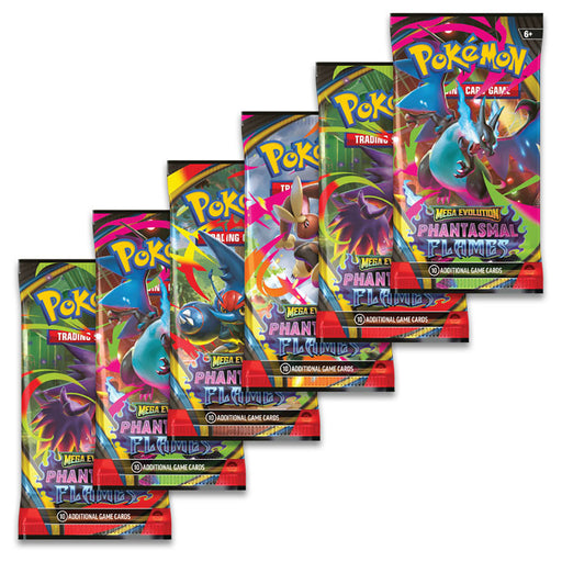 Pokemon TCG Mega Evolution Phantasmal Flames - Booster Bundle 