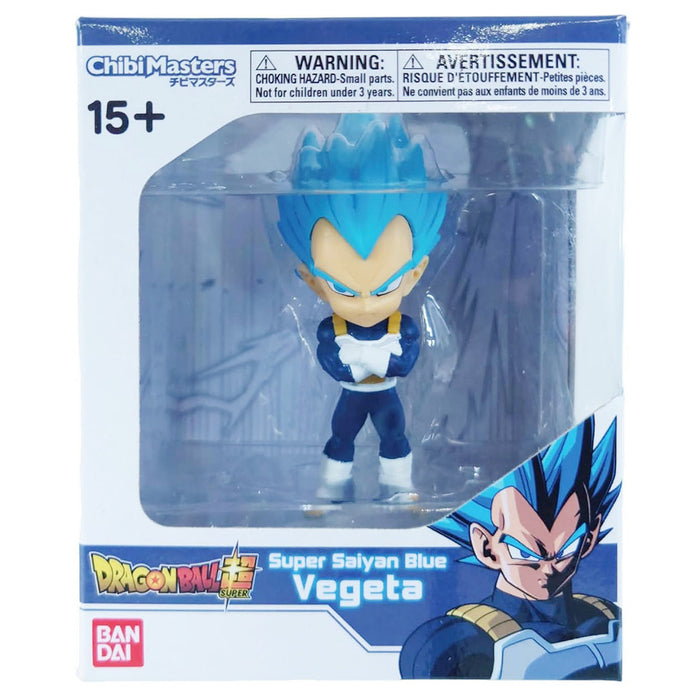 Chibi Masters: Dragon Ball Super Saiyan Blue Vegeta 3" Figure
