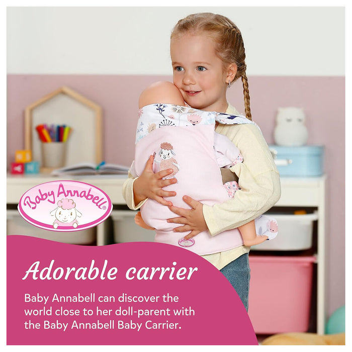 Baby Annabell Baby Carrier Flower