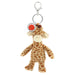 Keeleco Enchanted World Giraffe Plush Bag Charm