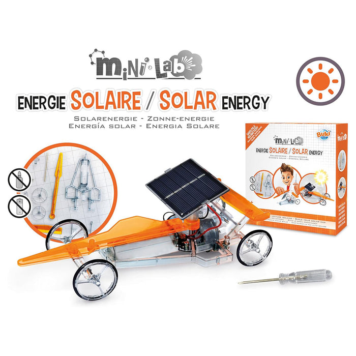Buki Mini Lab Solar Energy: Build Your Solar Car Kit