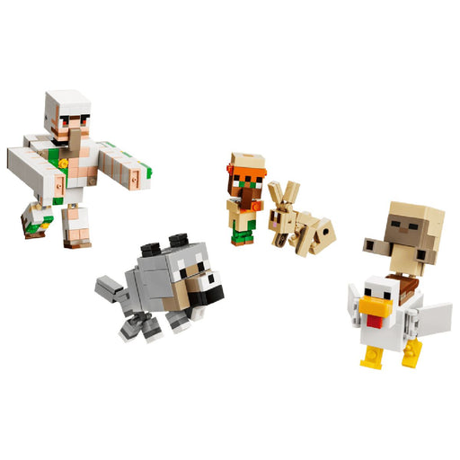 LEGO Minecraft Chicken Jockey Desert Attack Building Set