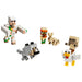 LEGO Minecraft Chicken Jockey Desert Attack Building Set