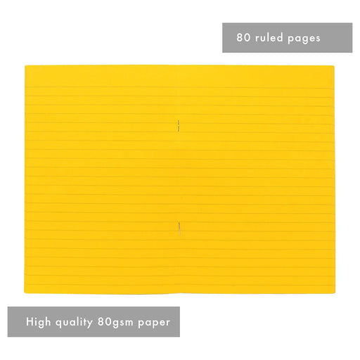 Pukka Pad Irlen Comfort in Colour Gold A5 Notepad (5 Pack)