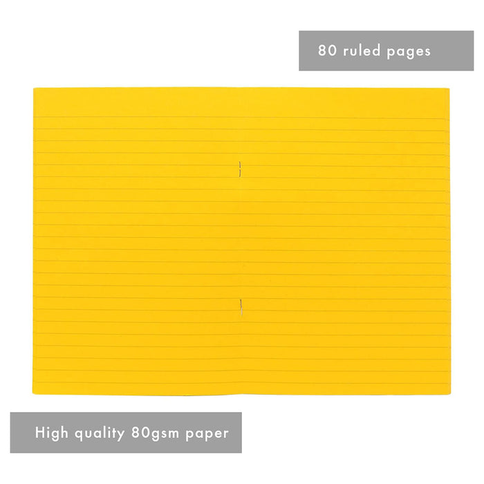Pukka Pad Irlen Comfort in Colour Gold A5 Notepad (5 Pack)