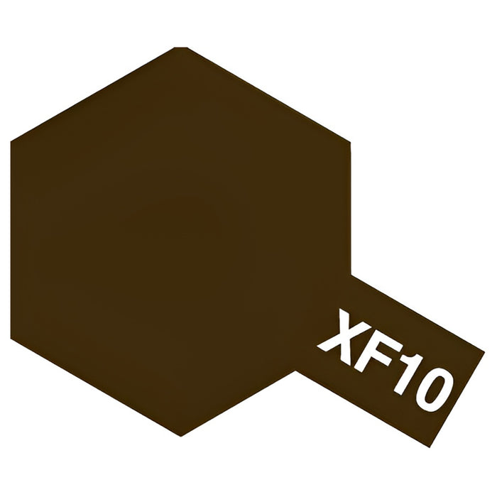 Tamiya Color Acrylic Paint Mini XF-10 Flat Brown