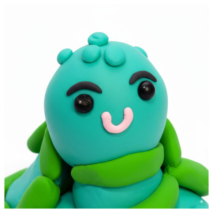 PlayDoh Air Dry Clay Buddy Peg Box Turtle