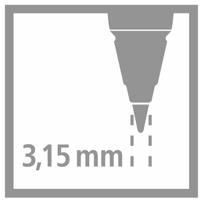 STABILO EASYergo 1.4mm Mechanical Pencil Refill Leads HB (2 Pack)