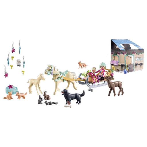 Playmobil Horses of Waterfall: Christmas Sleigh Ride Advent Calendar 2023 