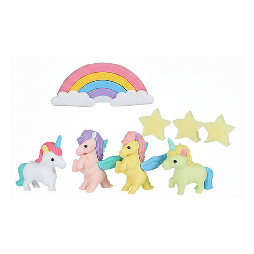 Iwako Unicorn & Pegasus Eraser Set