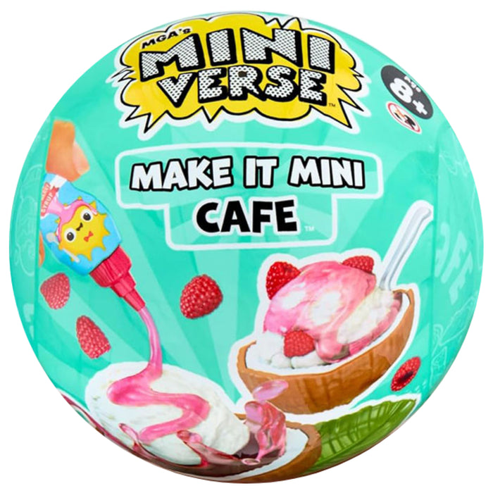 MGA's Miniverse Make It Mini Café Series 6 Playset (styles vary)