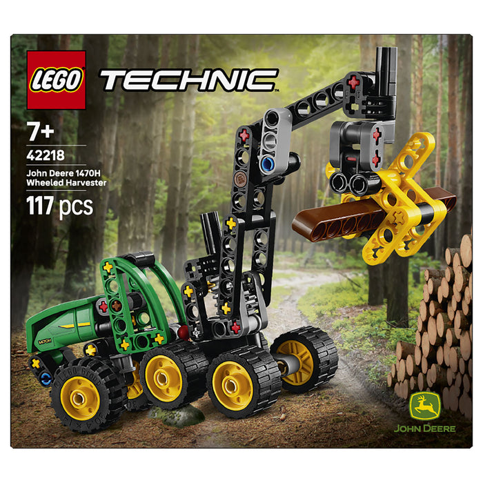 LEGO Technic John Deere 1470H Wheeled Harvester Building Set