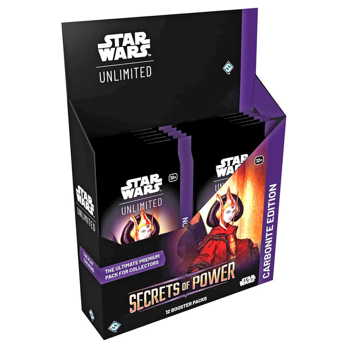 Star Wars: Unlimited: Secrets of Power Carbonite Edition Booster Box (12 Packs)