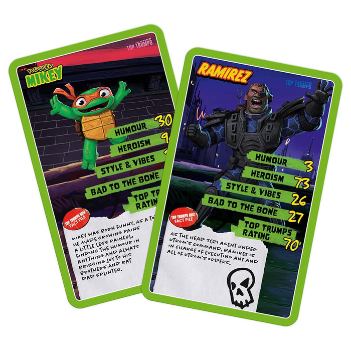 Teenage Mutant Ninja Turtles Top Trumps Specials Card Game