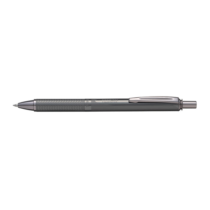 Pentel EnerGel Sterling BL407 Smoke Grey Rollerball Pen