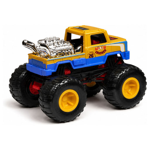 Hot Wheels Monster Trucks Back to Basics Mood Crusher Truck 3/6