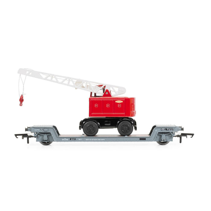 Hornby BR Loriot Y Machinery Truck with British Railways Coles Crane Era 4