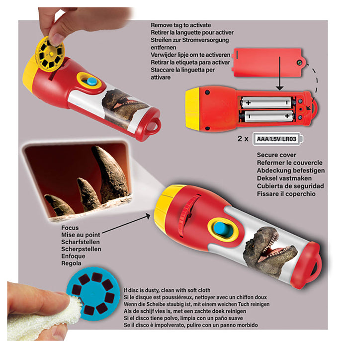 Natural History Museum Dinosaur Torch & Projector