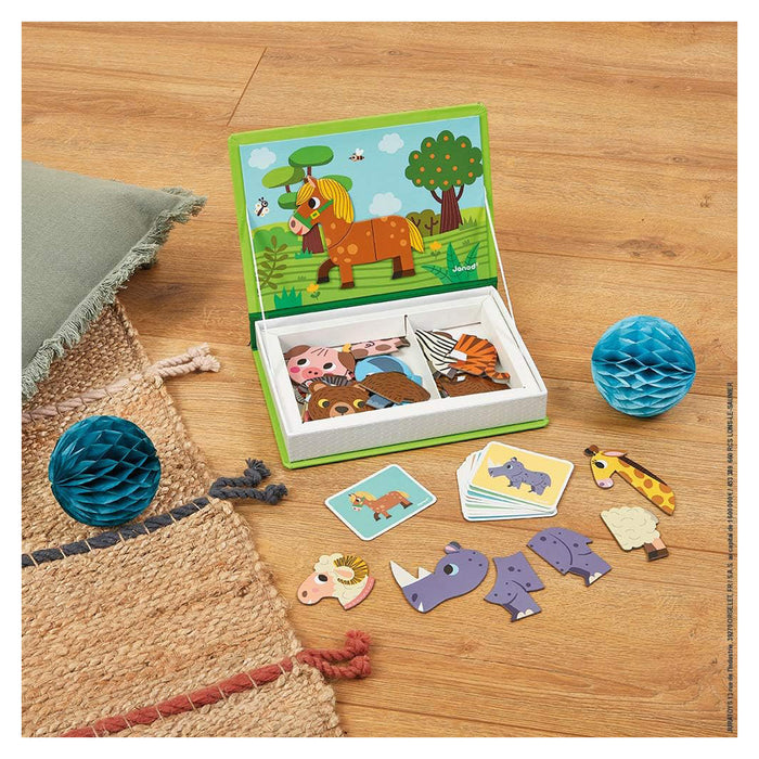 Janod Animals Magnéti'Book