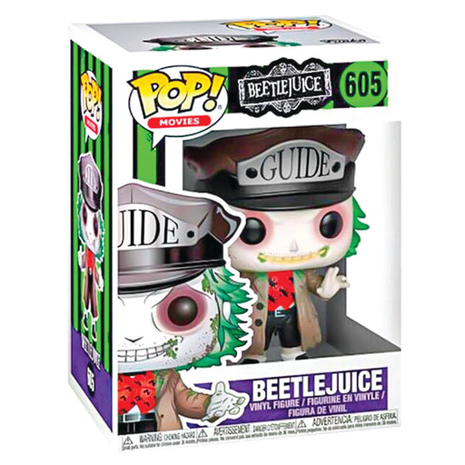 Funko Pop! Movies: Beetlejuice: Beetlejuice with Hat Vinyl Figure #605