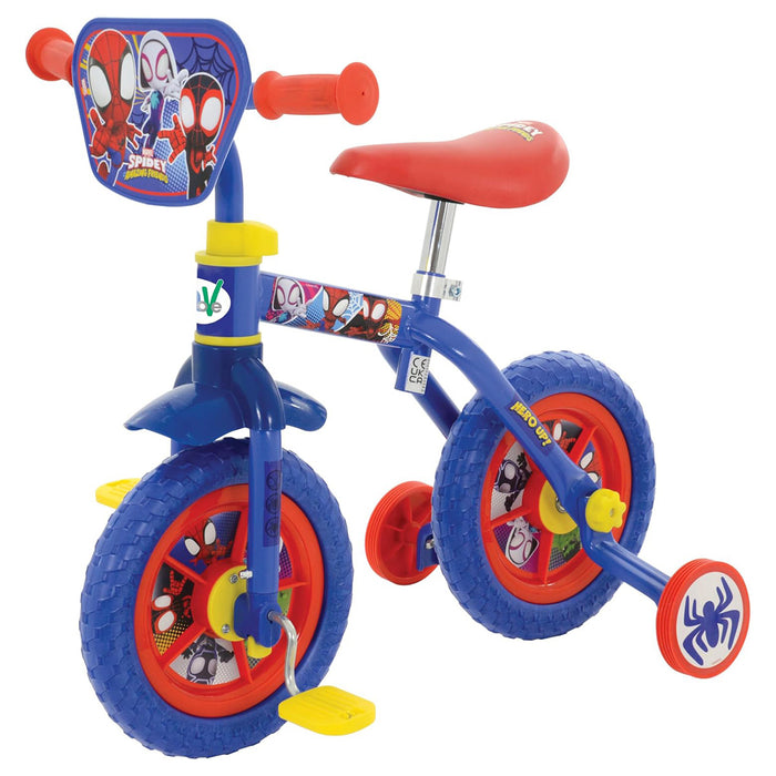 Marvel Spidey & his Amazing Friends 2-in-1 10" Training Bike