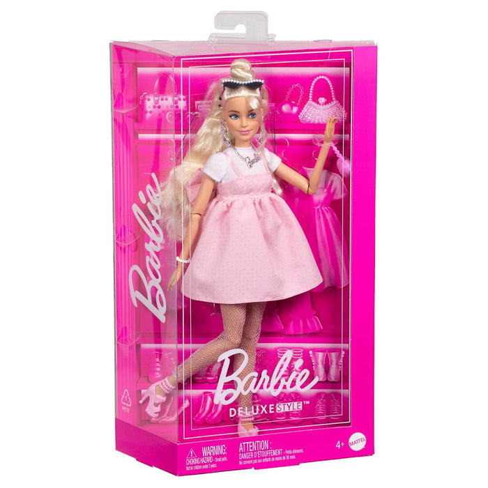Barbie Deluxe Style #3 Pastel Pink Fashion Doll
