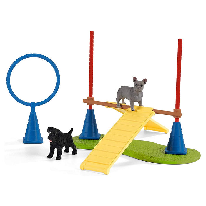 Schleich Farm World Puppy Agility Training Playset