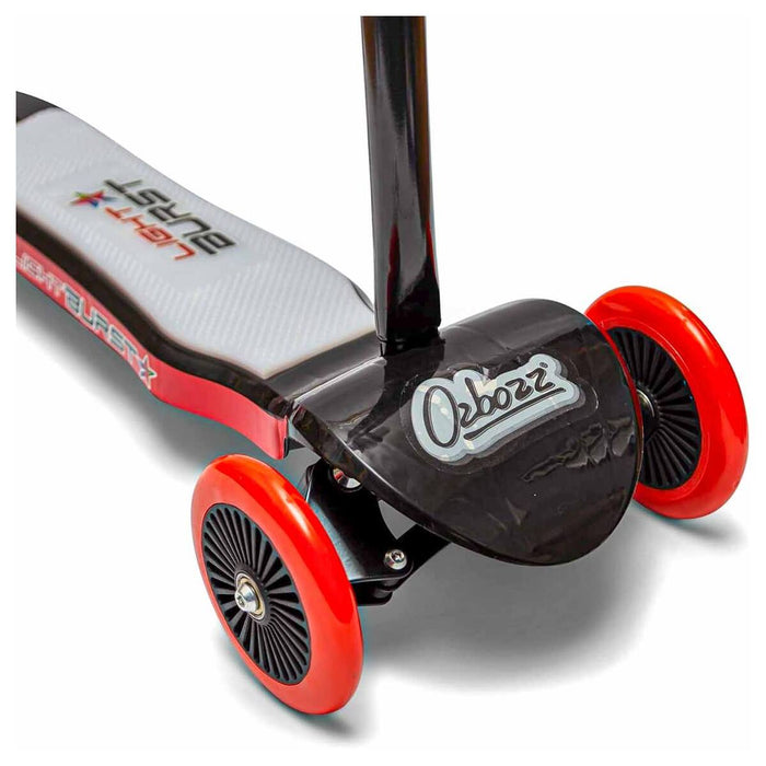 Ozbozz Light Burst 3 Wheel Scooter with Light-Up Deck