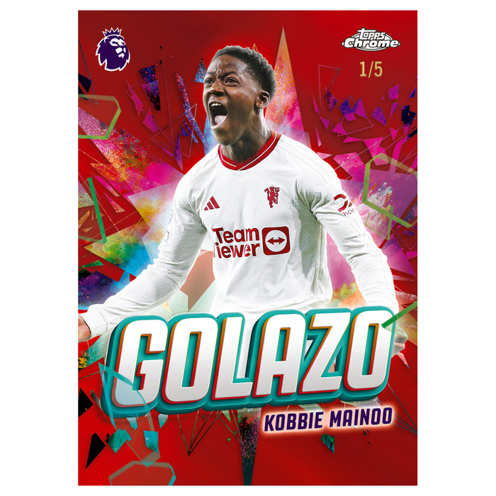 Topps Chrome 2026 Premier League Trrading Cards Hanger Pack — Booghe