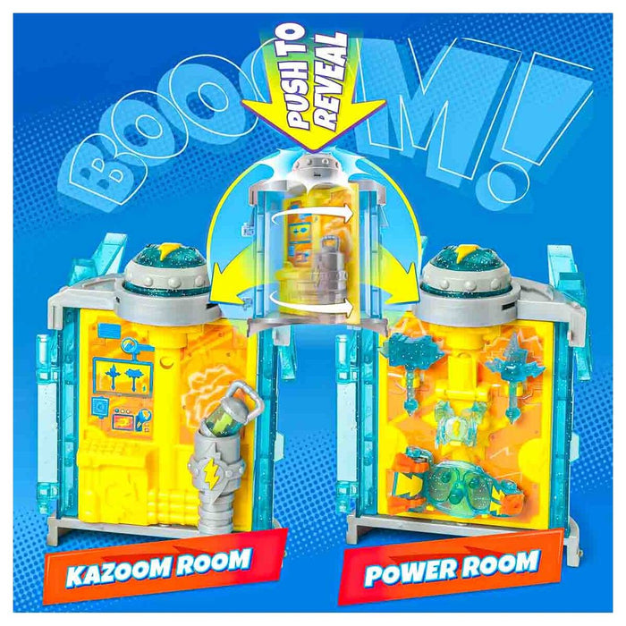 SUPERTHINGS RIVALS OF KABOOM Superbot Kazoom Power – Gelenkroboter Mit Kampfzubehör Inkl. 1 Kazoom Kid & 1 Exklusivem SuperThing SUPERTHINGS RIVALS OF KABOOM Superbot Kazoom Power – Gelenkroboter Mit Kampfzubehör Inkl. 1 Kazoom Kid & 1 Exklusivem SuperThing