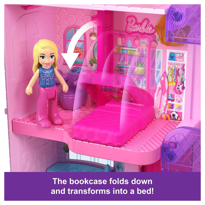 Polly Pocket Barbie Dreamhouse Compact Playset