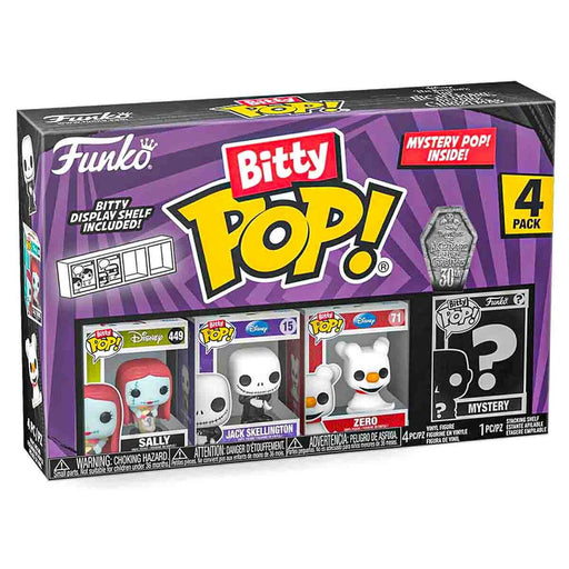 Funko Bitty Pop! The Nightmare Before Christmas Mini Figures Series 3 (4 Pack)