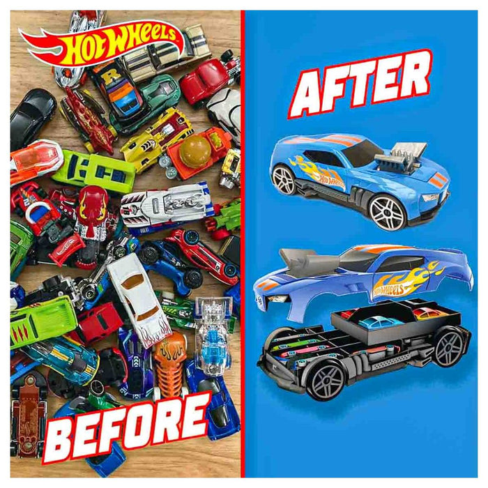 Hot Wheels 2-n-1 Race N' Haul Car Case