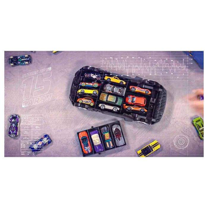 Hot Wheels 2-n-1 Race N' Haul Car Case