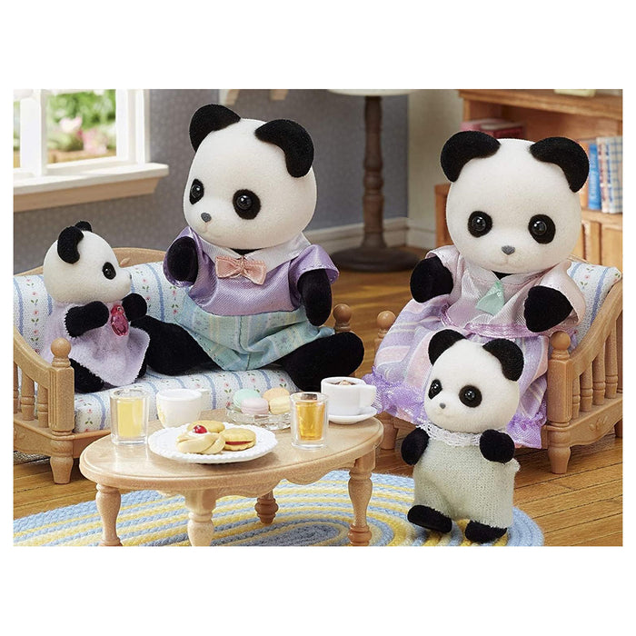 Sylvanian Familes: Pookie Panda Family Figures (4 Pack)