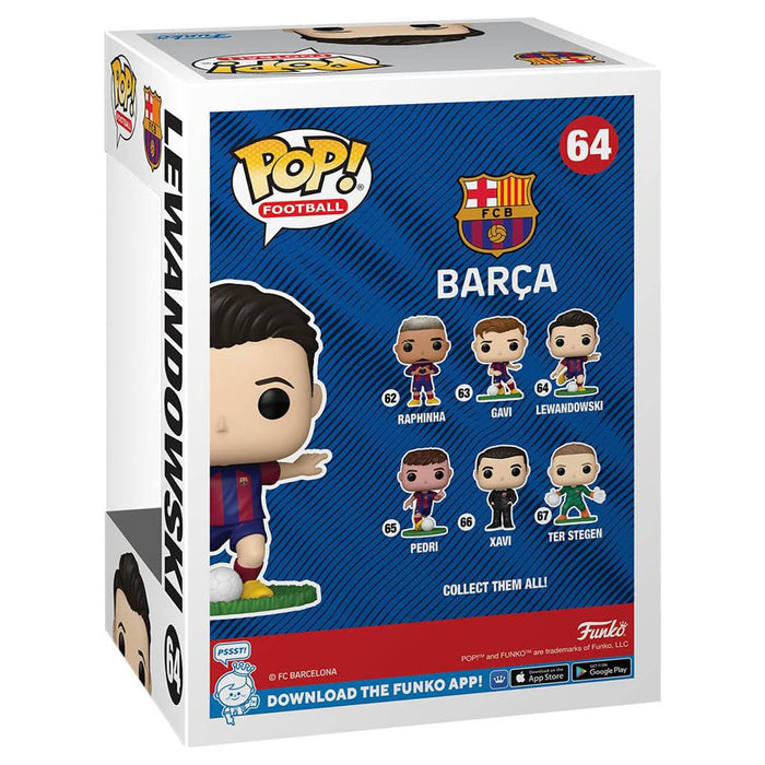 Funko Pop! Football: Barcelona Lewandowski Vinyl Figure #64