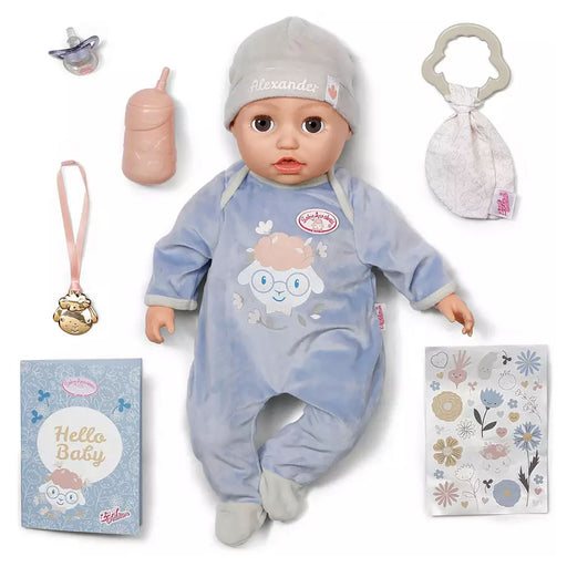 Baby Annabell Active Alexander 43cm Doll