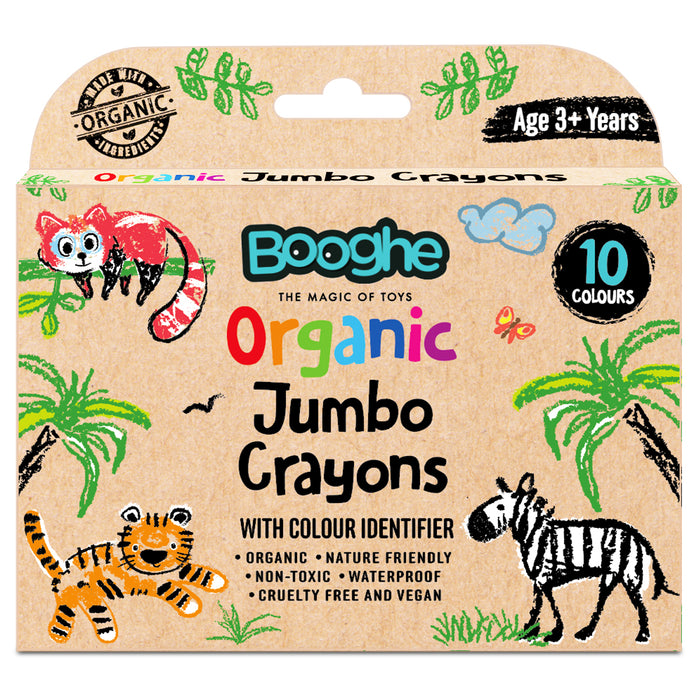 Kid’s Jumbo Crayons - Organic (Pack of 10)