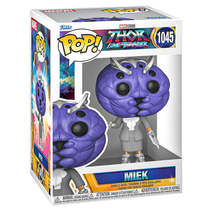 Funko Pop! Marvel Thor: Love and Thunder: Miek Bobble-Head Figure #1045