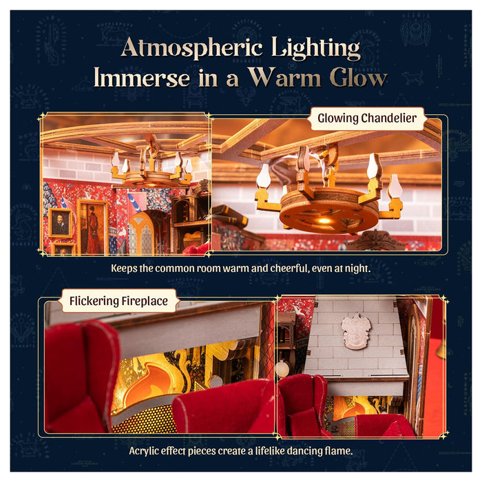 Puremind Harry Potter Gryffindor Common Room Model Kit