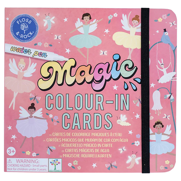 Floss & Rock Enchanted Magic Colour-in Cards